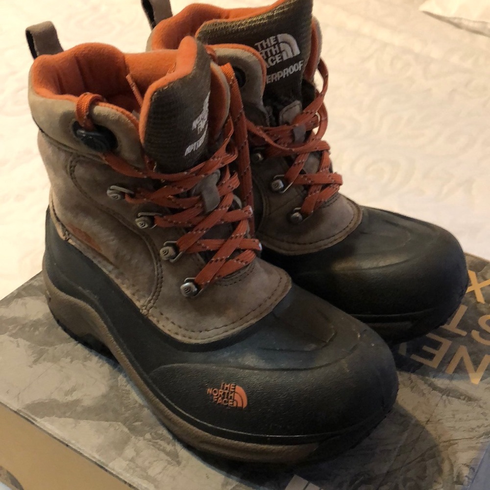 North Face waterproof boys boots
